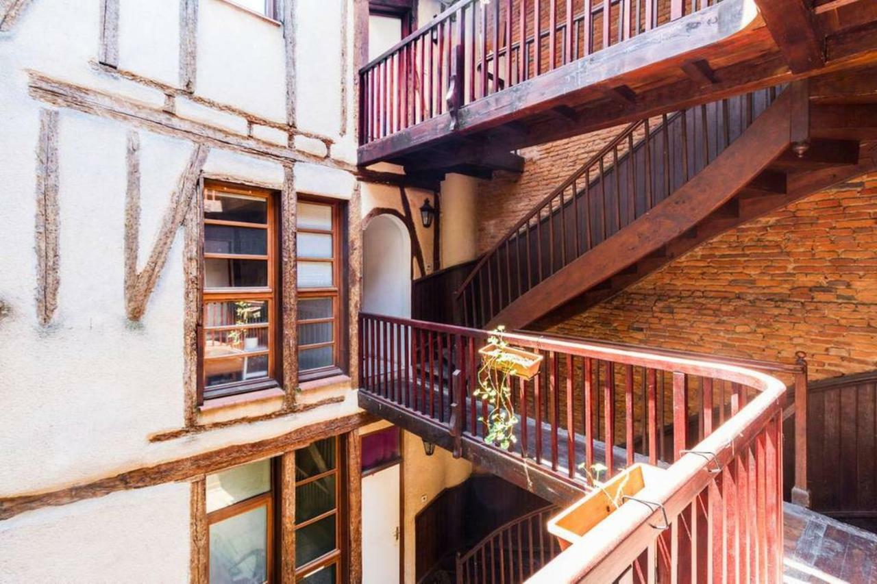 ❤️ Charmant Appart Ancien Renove Place Des Carmes 툴루즈 외부 사진